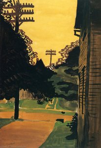 Yellow Afterglow — Charles Burchfield