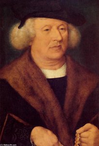 Man With The Rosary — Joos Van Cleve
