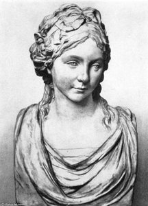 Bust Of Friderika Von Mecklenburg — Johann Gottfried Schadow