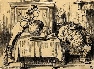 Father William Having Eaten The Goose — Sir John Tenniel
