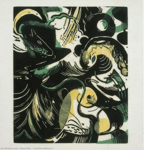 Kreation Geschichte Ii — Franz Marc