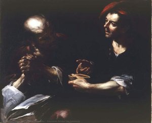 Socrates Drinks The Hemlock — Gioacchino Assereto