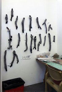 Liza Grobler, Working With Mohair Crotchet With Burnt Protea Branches ( — Liza Grobler