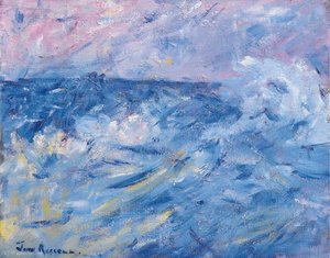 Stormy Sky And Sea, Belle-ile, Off Brittany — John Peter Russell