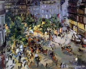 Paris. Boulevard Des Capucines — 콘스탄틴 코로빈