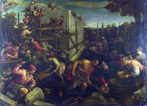 The Tower Of Babel — Leandro Bassano