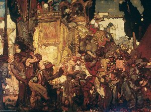 The Rajah's Birthday — Frank Brangwyn