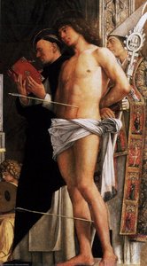 San Giobbe Altarpiece (detail) — Giovanni Bellini