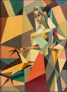 Shakuntala And The Deer — Angela Rita Clara De Almeida Trindade