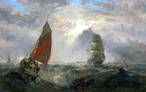 Homeward Bound, Making For The Mersey — William Joseph Julius Caesar Bond