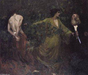 Isaac's Sacrifice — Károly Ferenczy
