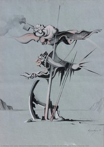 Szenario Für Das Gulbenkian Ballett — Cruzeiro Seixas