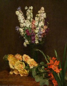 Flowerpiece — Henri Fantin-latour