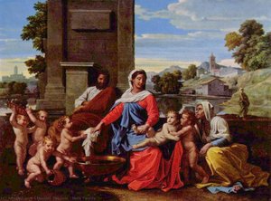 Die Heilige Familie — Nikolaus Poussin