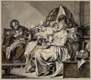 The Beloved Mother — Jean-baptiste Greuze
