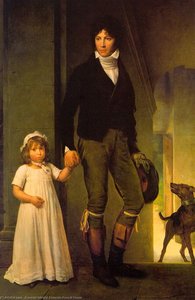 Jean-baptiste Isabey And His Daughter — Франсуа Жерар