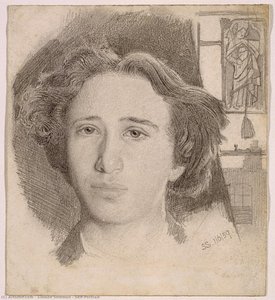 Self-portrait — Simeon Solomon