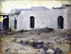 Edifici Moreschi Su Un Giorno Nuvoloso — John Singer Sargent