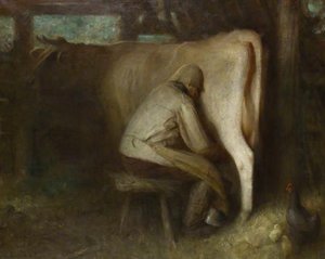 Milking Time — Arthur Hacker