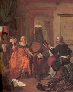 The Music Party — Gabriel Metsu