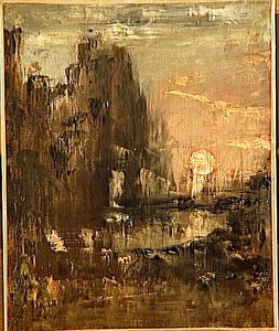 Paesaggio. Bozza — Gustave Moreau