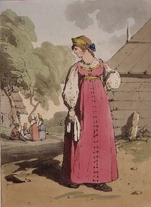 Peasant Girl — John Augustus Atkinson
