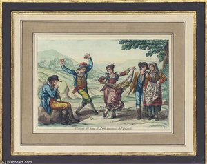 A Collection Of Picturesque Costumes Of Rome - — Bartolomeo Pinelli