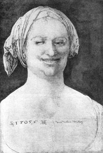 La Femme Paysanne Riant — Albrecht Dürer