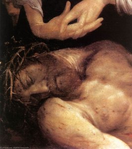 Lamentarea Lui Cristos (detaliu) — Matthias Grünewald