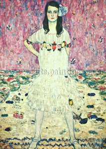 Mäda Primavesi, Oil On Canvas, Private Collectio — Gustav Klimt