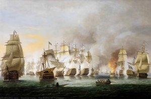 The Battle Of Trafalgar — Thomas Luny