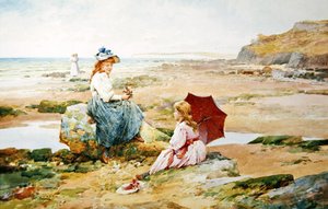 The Red Parasol — Alfred I Glendening