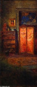 The Red Screne — Frederick Mccubbin