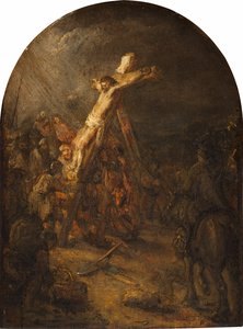 Raising Of The Cross — Rembrandt Harmenszoon Van Rijn