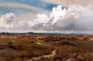 Moorland Scene — Sir David Scott Murray