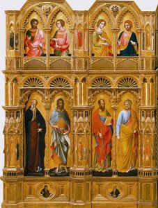 Lion Polyptych (detail) — Lorenzo Veneziano