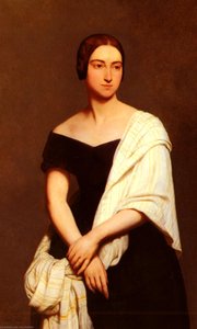 Portrait De Mme. Frederick Kent — Ary Scheffer