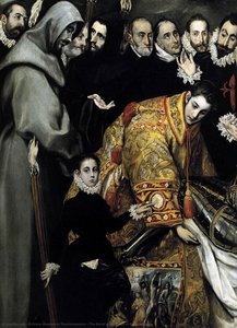 El Entierro Del Conde De Orgaz (detalle) — El Greco