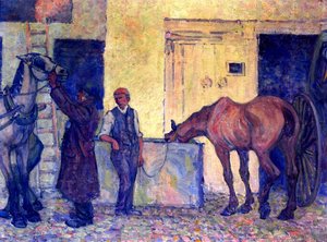 Thirsty Cab Horse — Robert Polhill Bevan