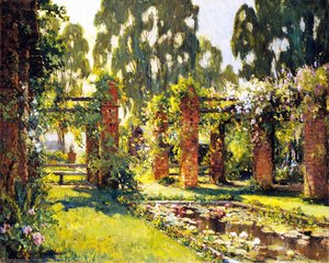 Lily Pond, El Encanto, Santa Barbara — Colin Campbell Cooper