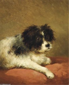 Best Friend - Portrait Of A Dog — Andreas Schelfhout