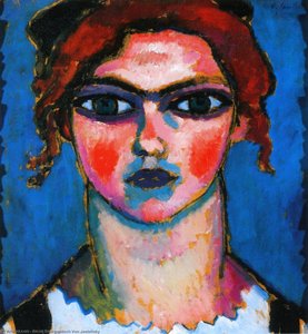 La Giovane Ragazza Dagli Occhi Verdi — Alexej Von Jawlensky