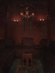 The Interior Of Sir Richard Burton's Chapel — Albert Letchford