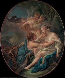 Jupiter, In The Guise Of Diana, And Callisto — François Boucher