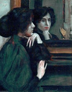 The Mantelpiece (ethel Dixon) — Philip Wilson Steer