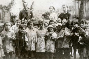 Recess In A Joint-supported Centos School — Herbert Jacob Seligmann