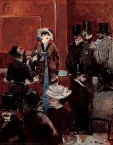 Café Interior — Jean Louis Forain