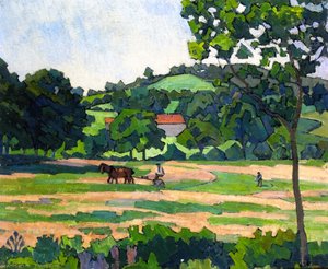 The Hay Harvest — Robert Polhill Bevan
