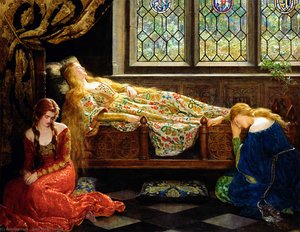 The Sleeping Beauty — John Maler Collier
