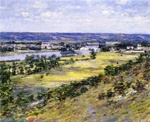 Valley Of The Seine From Giverny Heights — Theodore Robinson